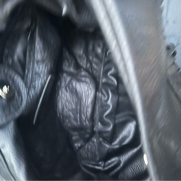 JENNIFER HALEY BLACK JUMBO STROLL HOBO/CROSSBODY - Picture 4 of 4